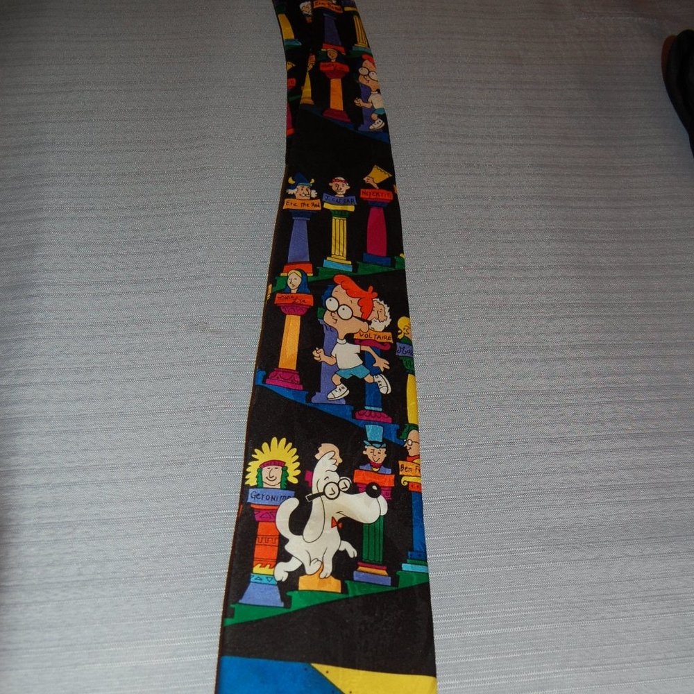 Vintage Mr Peabody and Sherman Tie